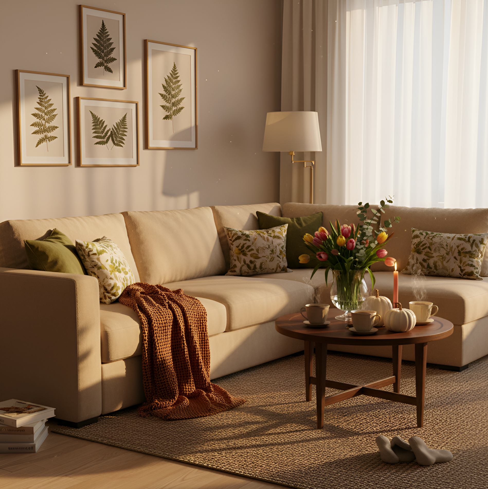 Warm wonen: hoe je sfeer brengt in elk seizoen