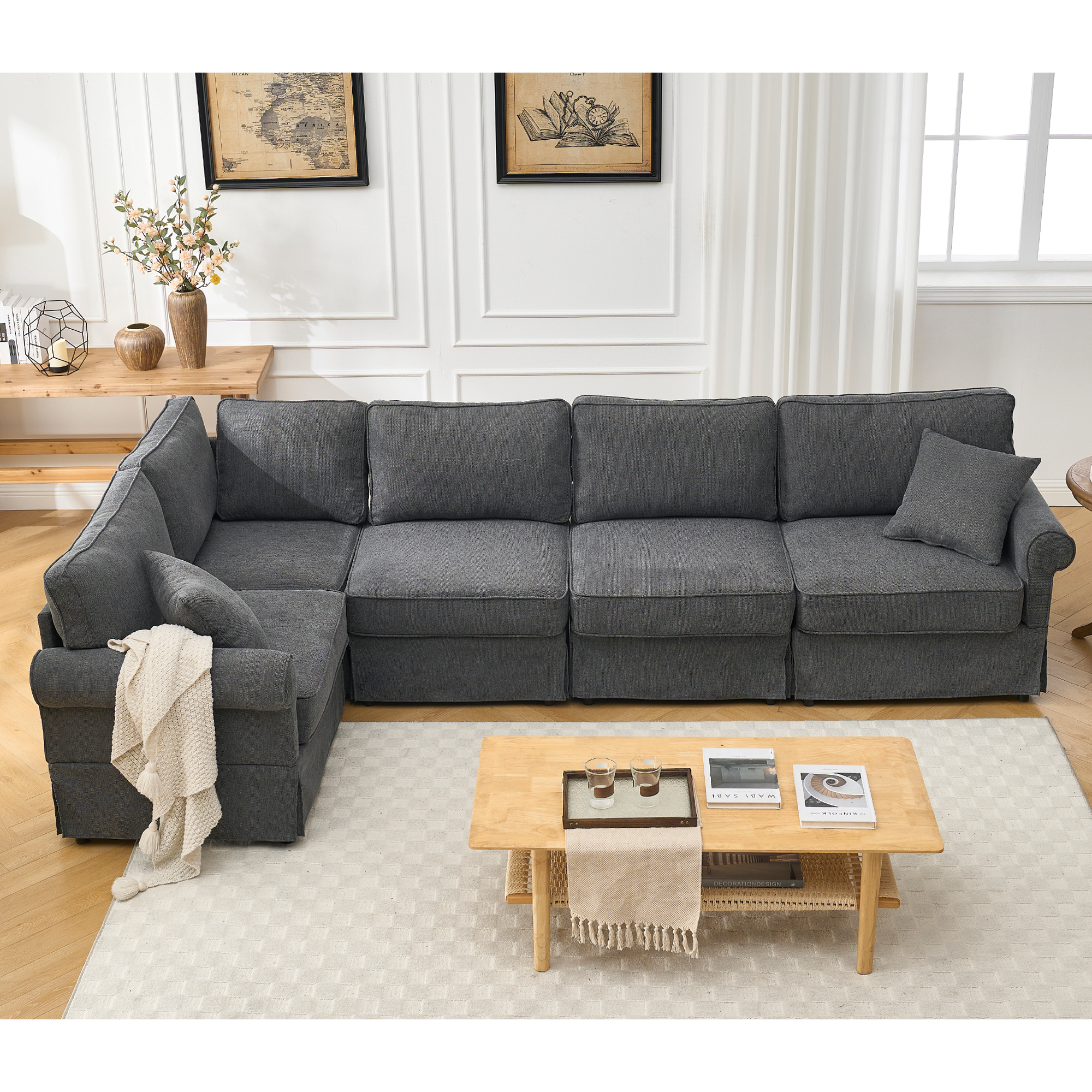 Pernille Linen Sofa