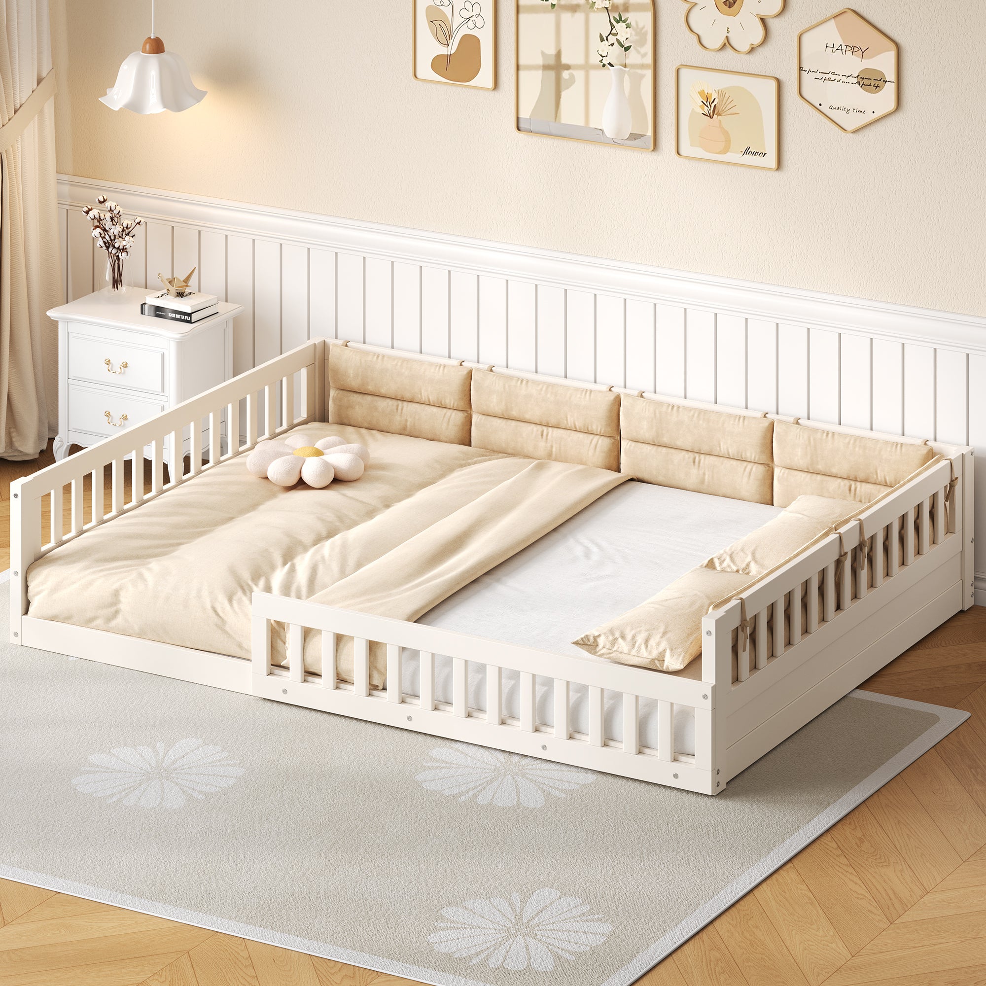 Eyvind Solid Wood Full Platform Bed Frame