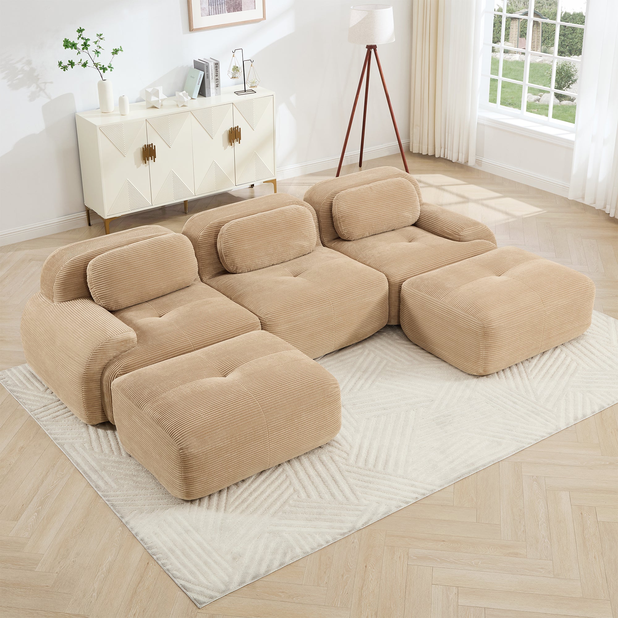 Bodil Curved 82" Sofa
