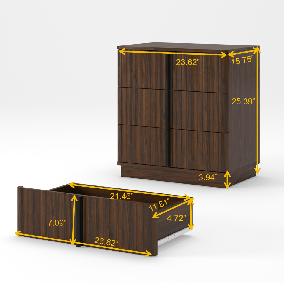 Tove Walnut Nightstand