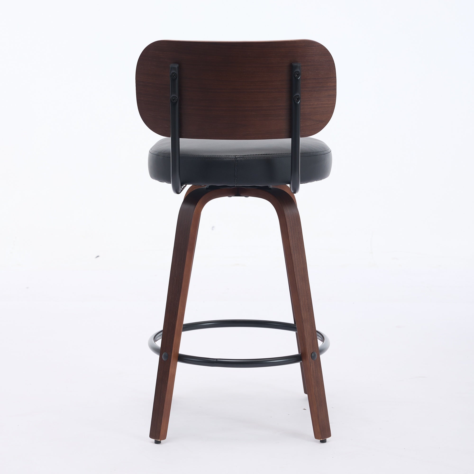 Aina Swivel Walnut Dining Chair