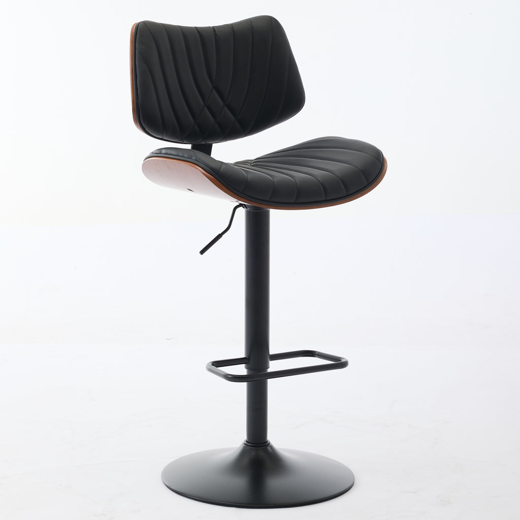 Cleo Swivel Walnut Dining Chair