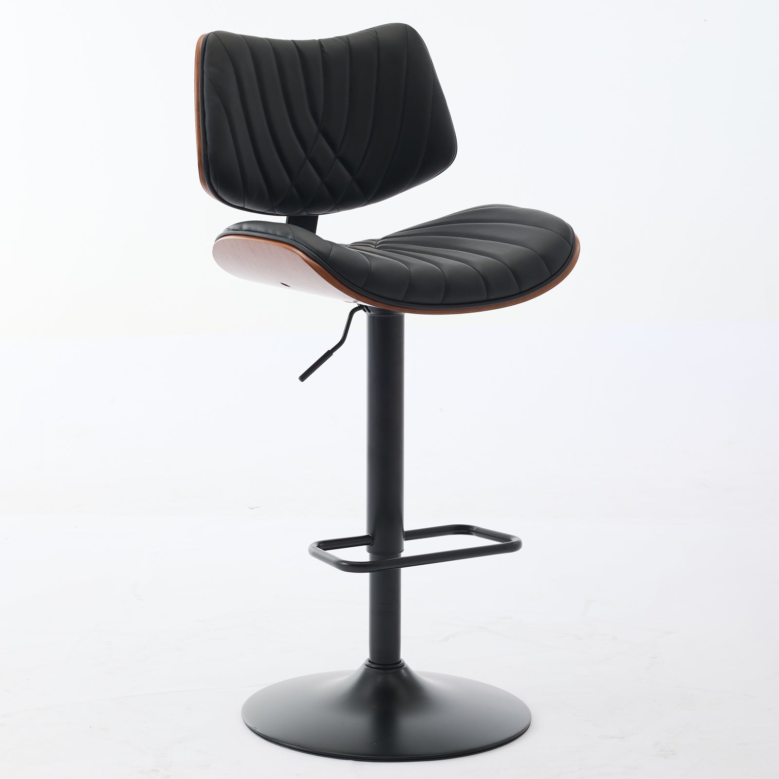 Cleo Swivel Walnut Dining Chair