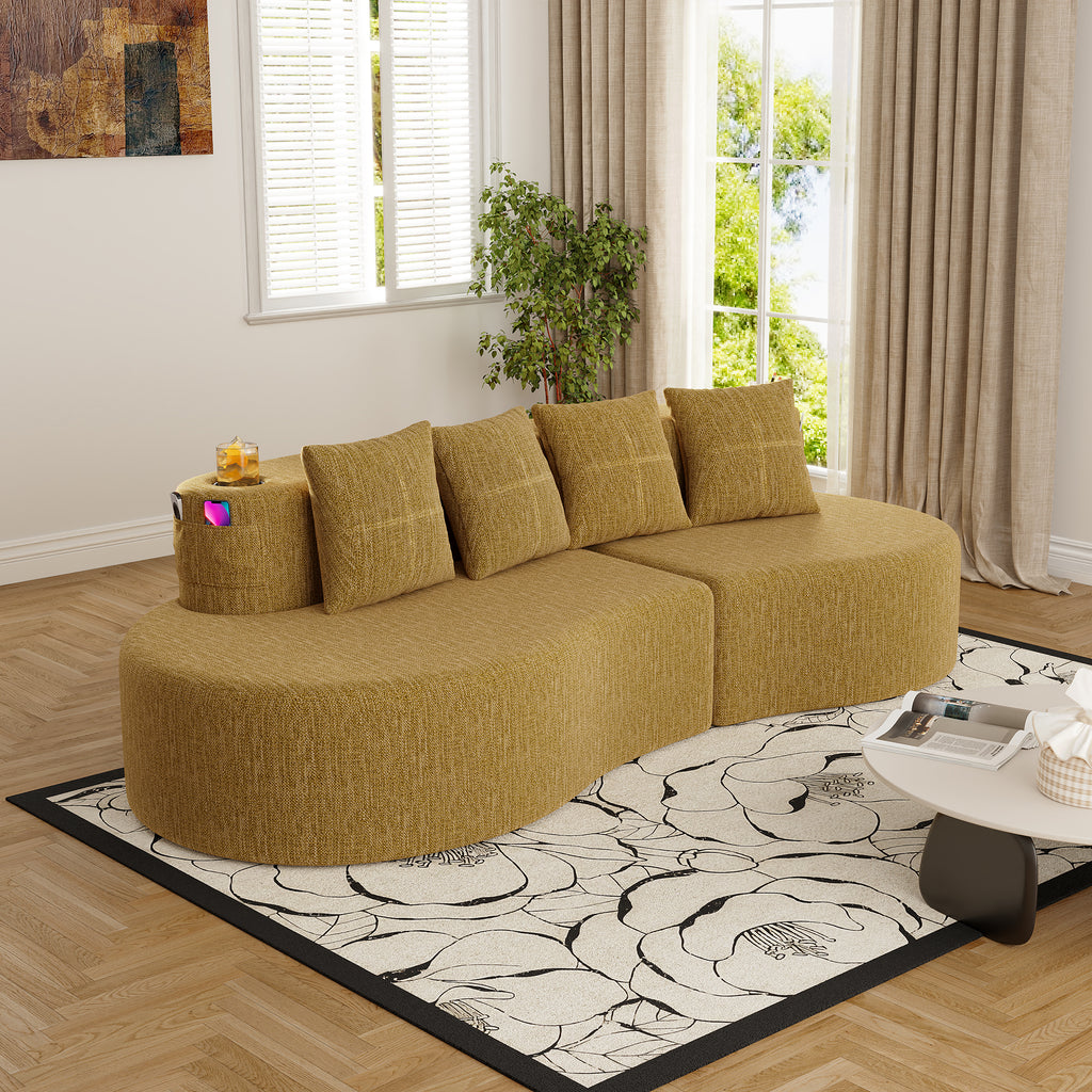 Aksel Curved Sofa