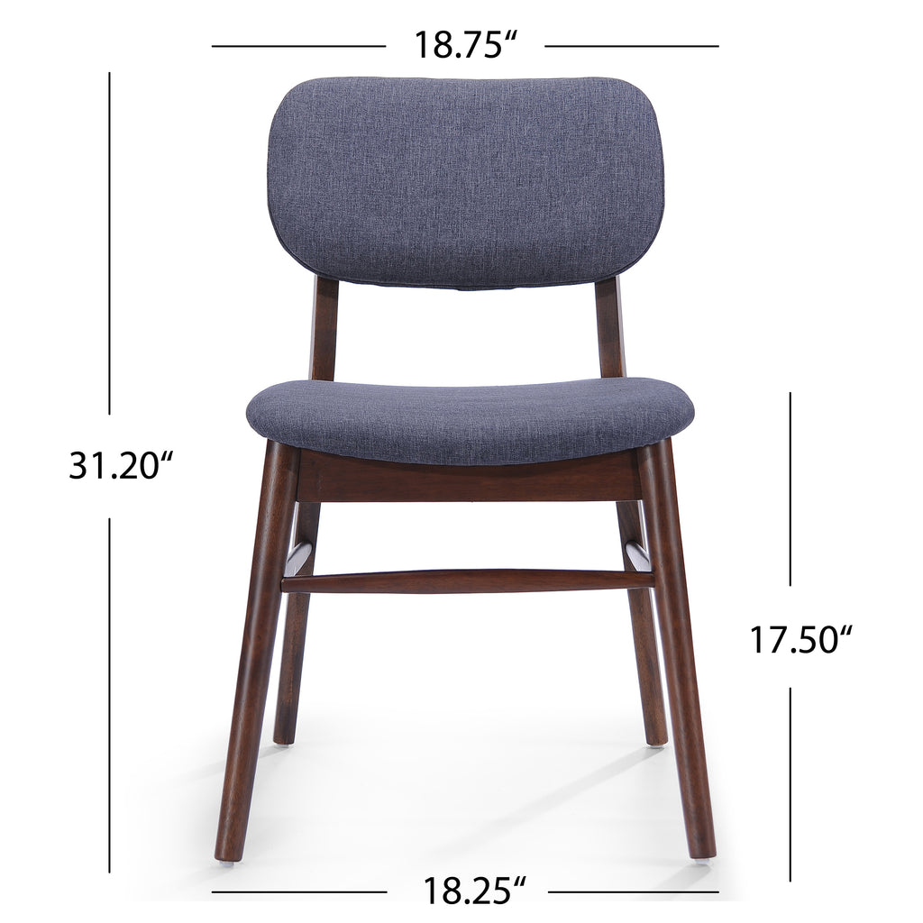 Dagny Walnut Dining Chair