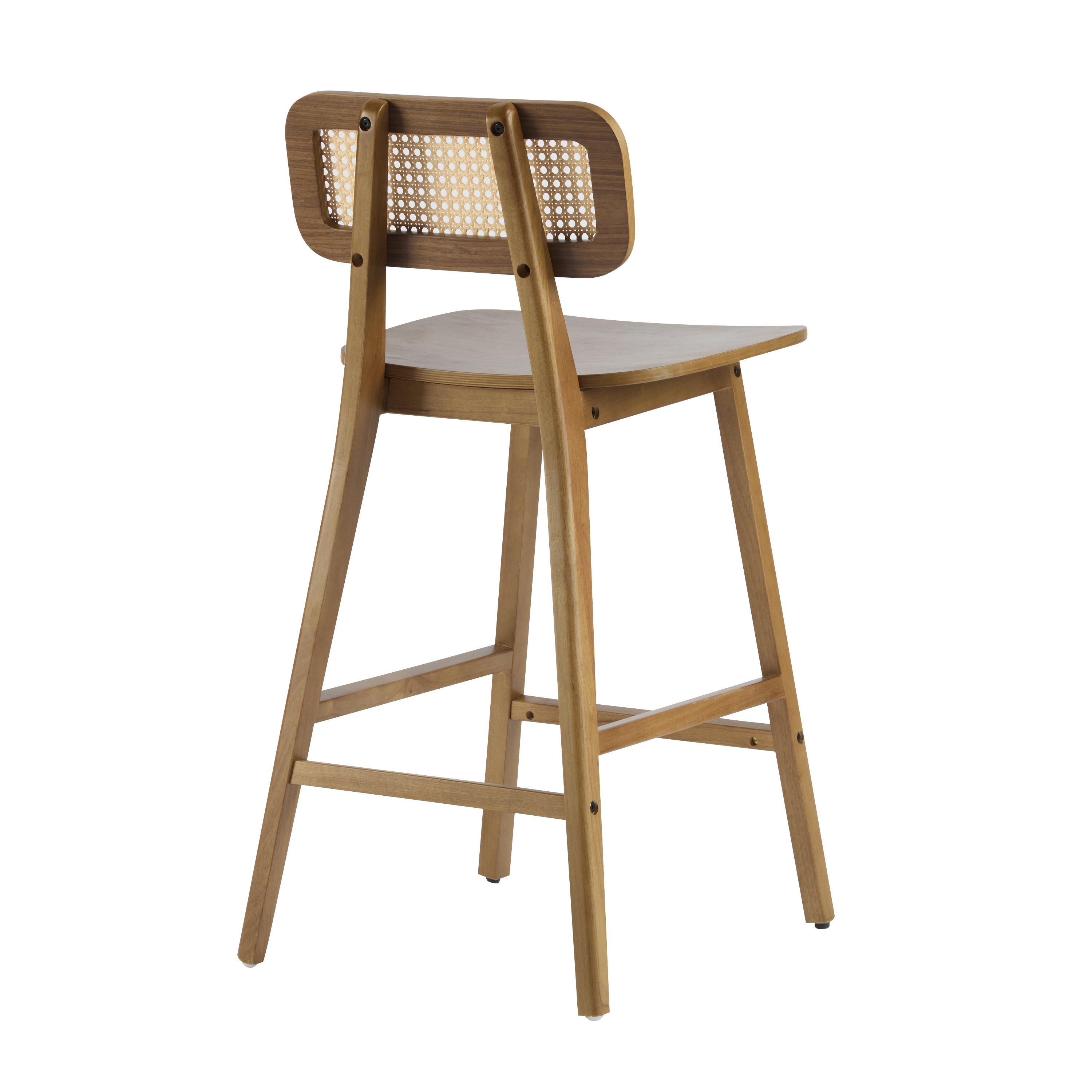 Eirik Walnut Bar Stool (Set of 2)