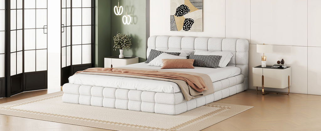 Hege Queen Platform Bed Frame