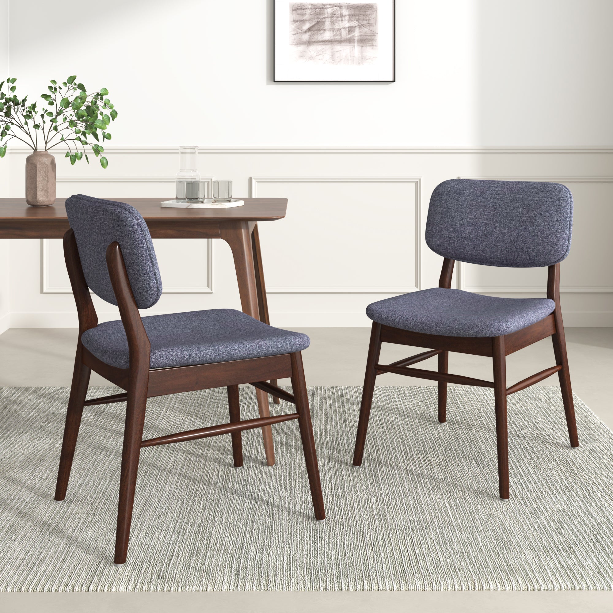 Dagny Walnut Dining Chair