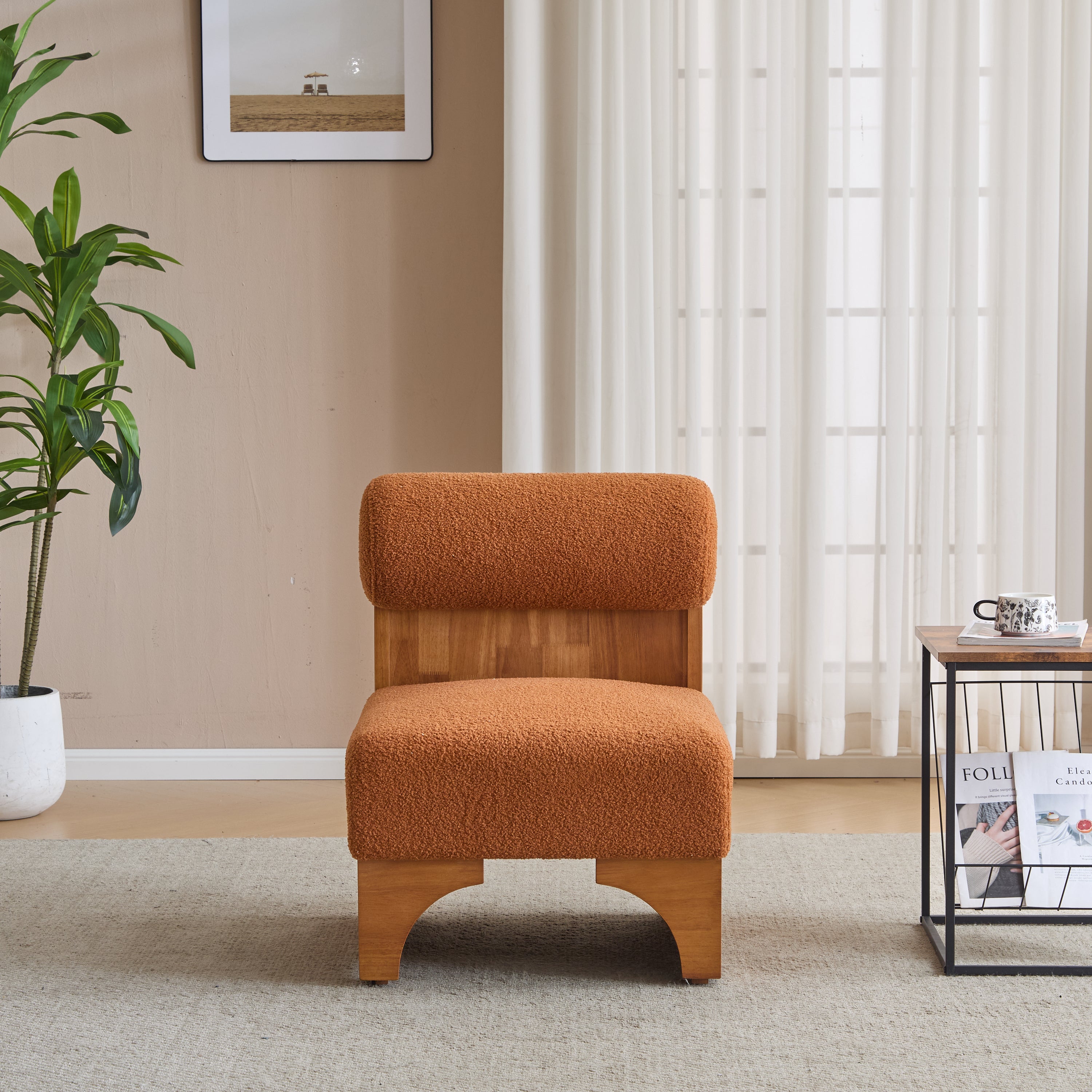 Espen Boucle Accent Chair