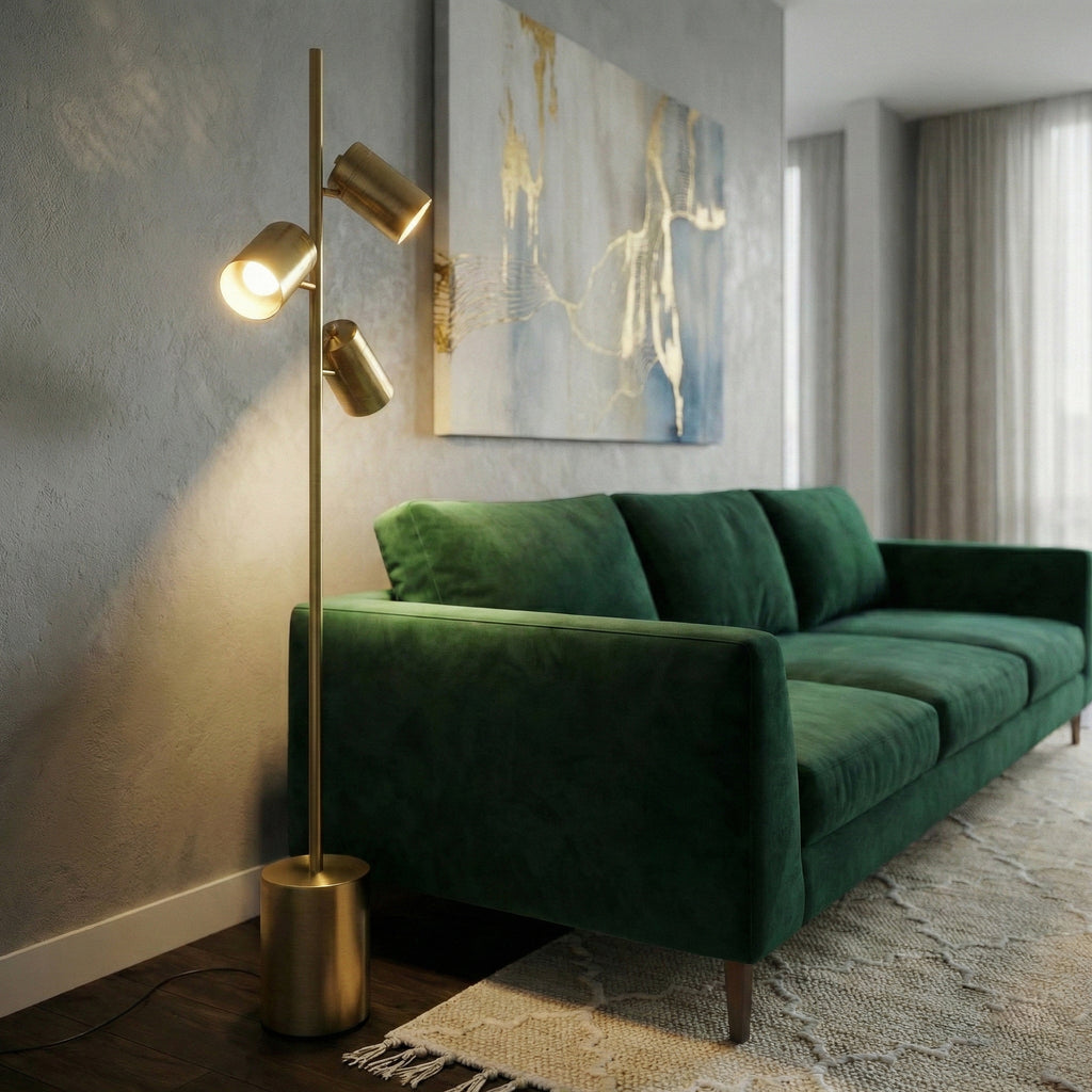 Cilla Brass Floor Lamp