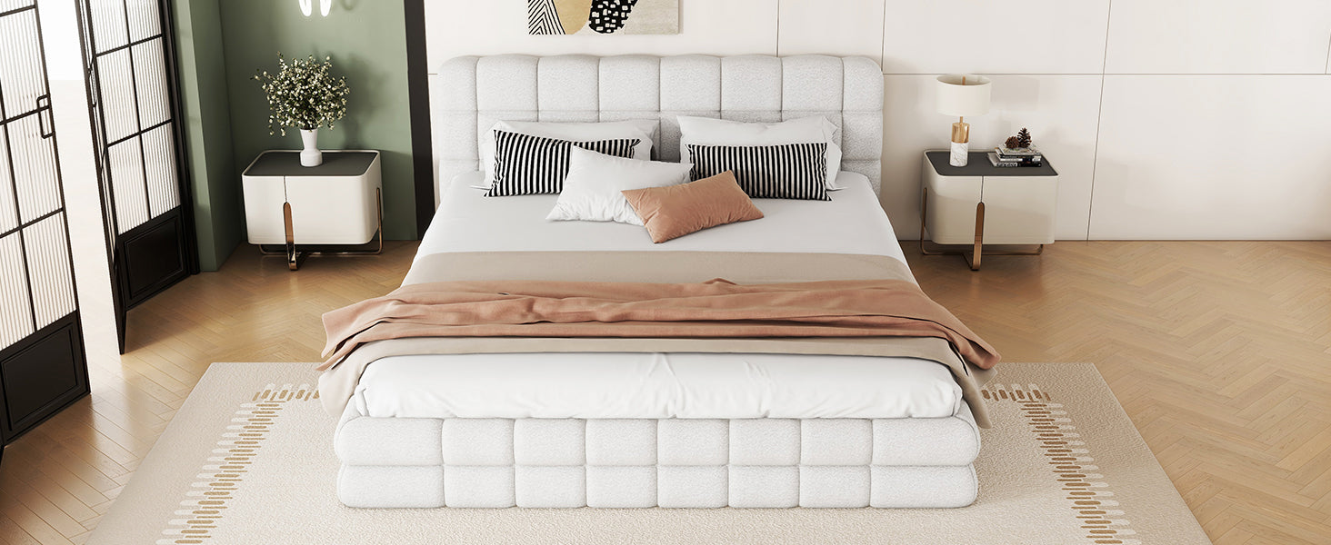Hege Queen Platform Bed Frame
