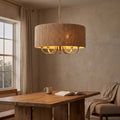 Eyja Rattan Chandelier