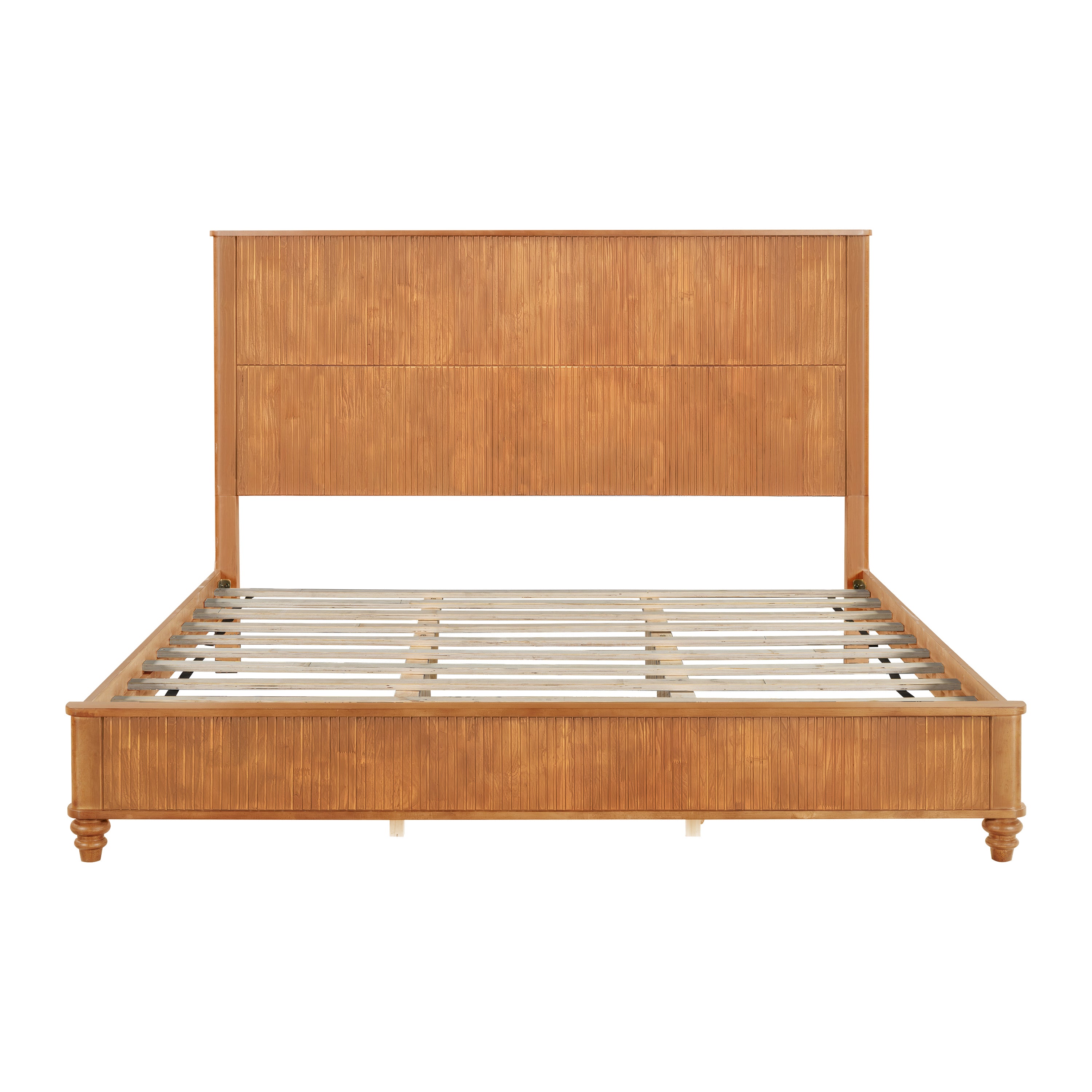 Orla Solid Wood King Platform Bed Frame
