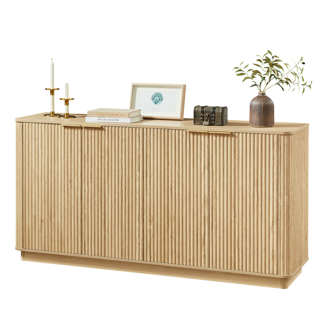 Nanna Curved Oak Sideboard