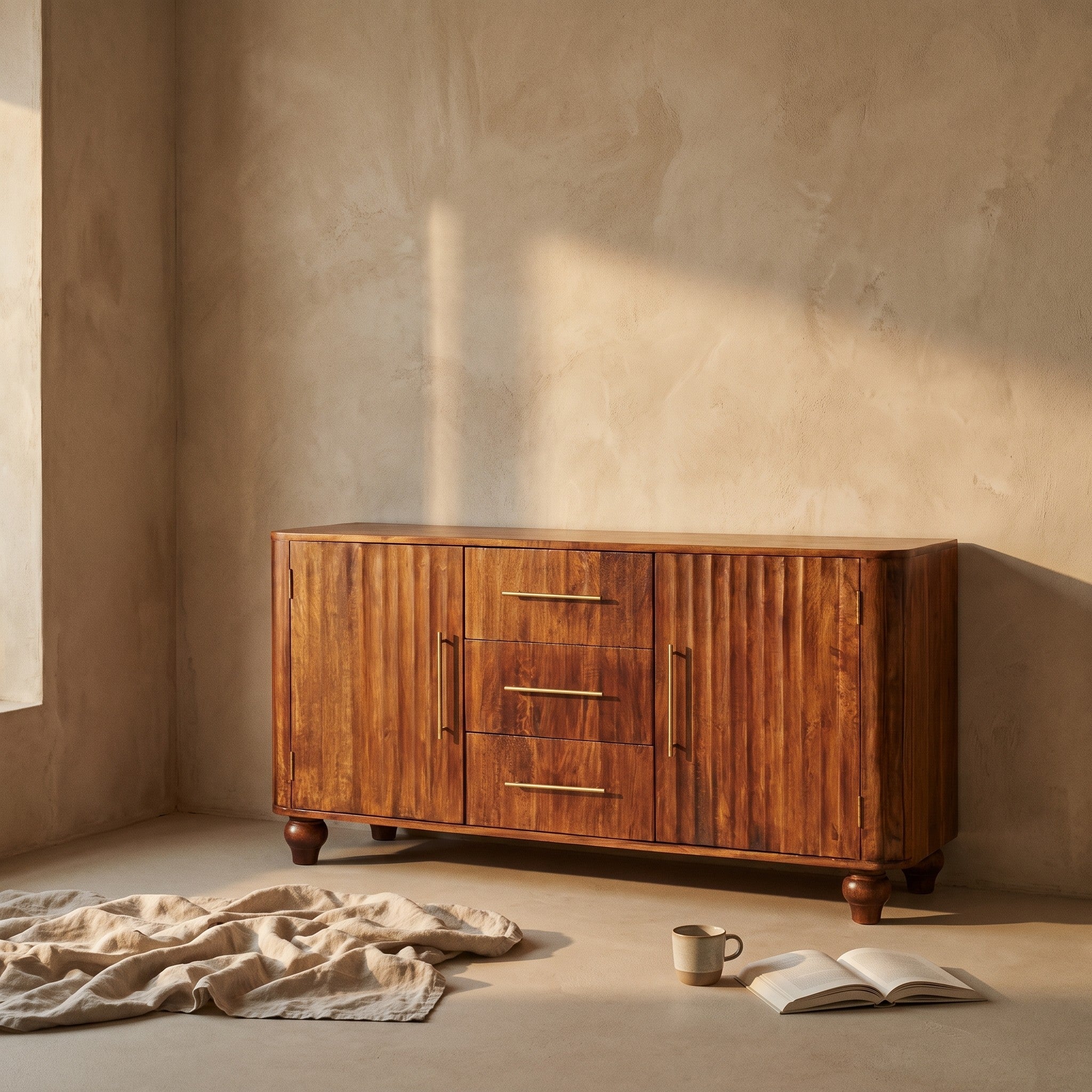Falk Solid Wood Chest of Drawers