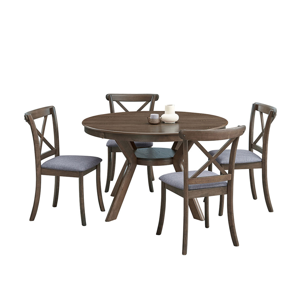 Oddny Round Oak Dining Table