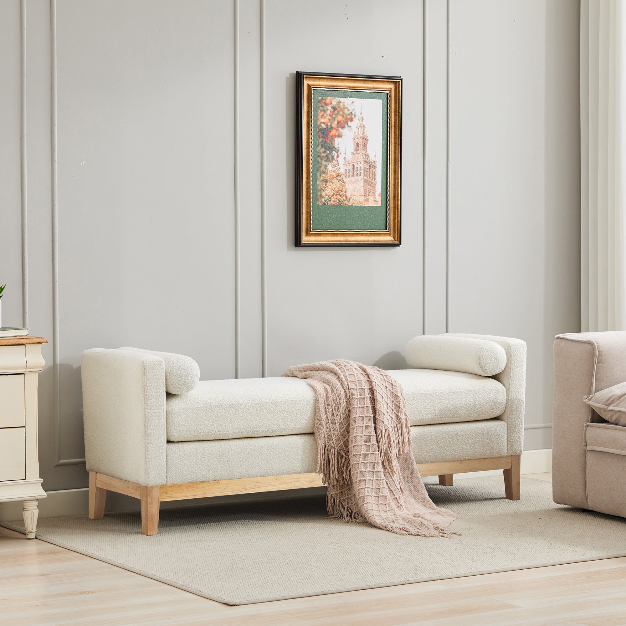 Gorm Boucle Bench