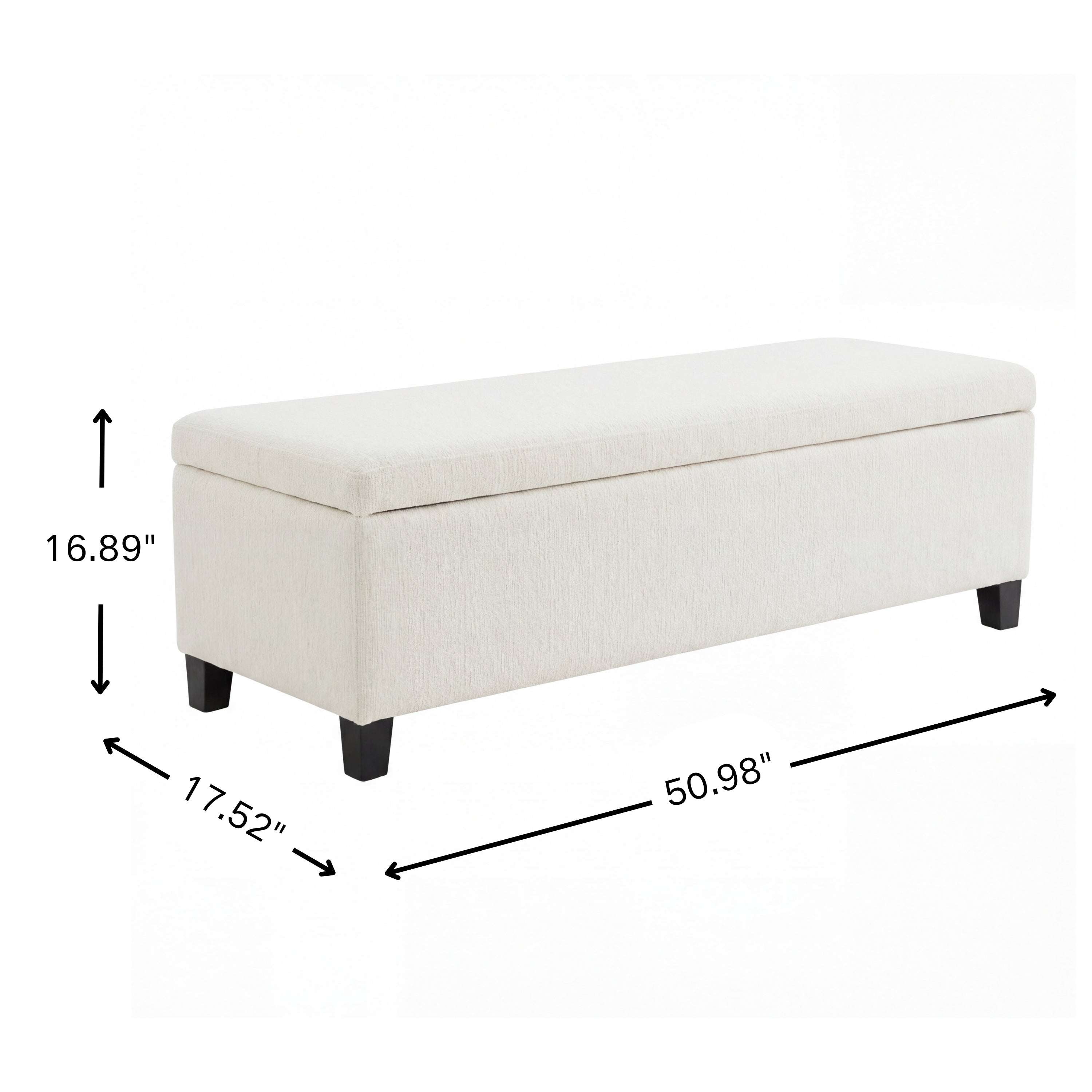 Fylla Storage Boucle Storage Bench