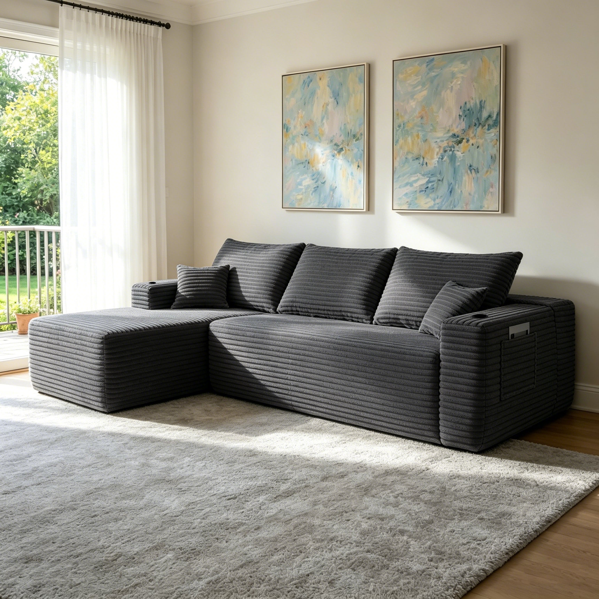 Thea Cloud Sectional Sofa