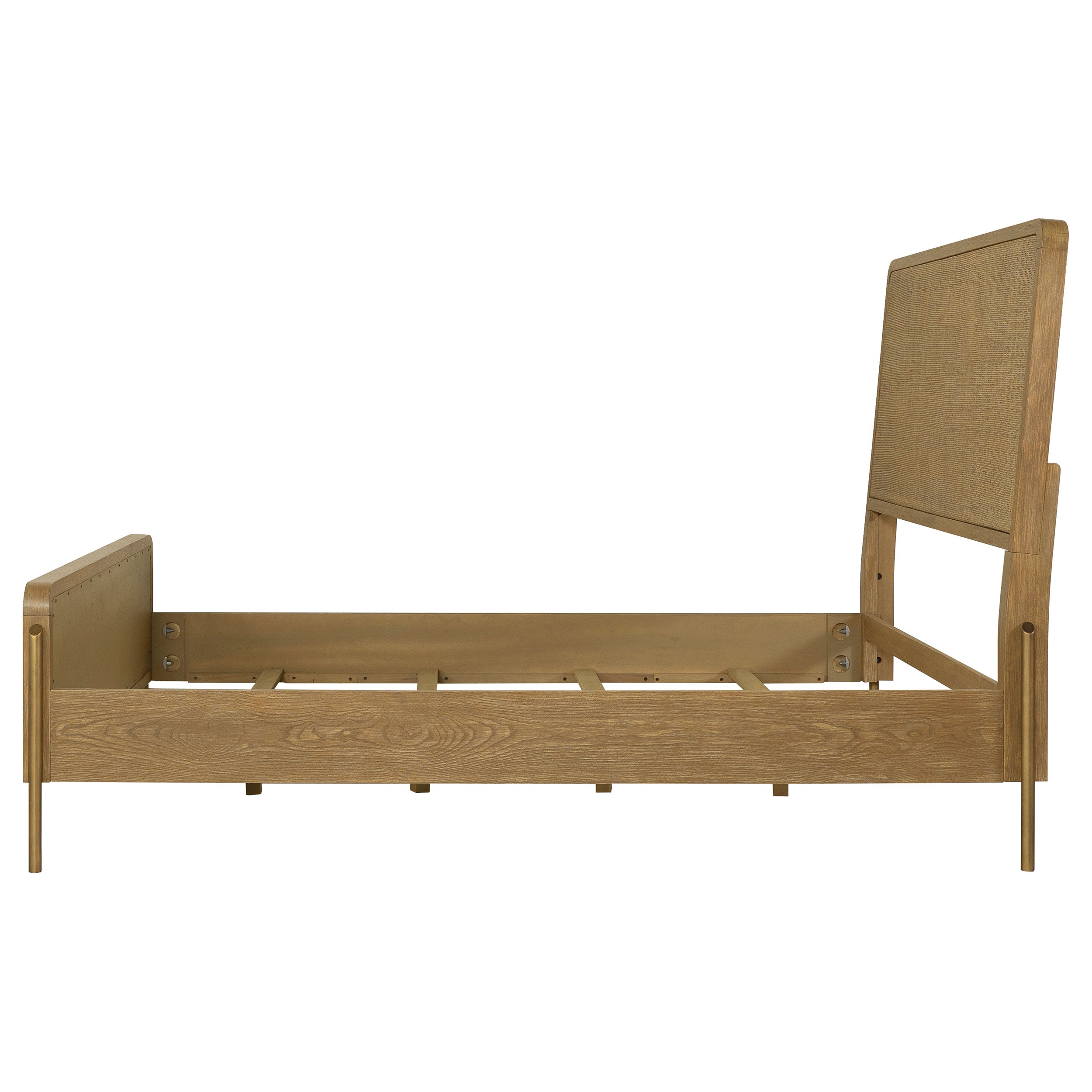 Thora Cane Queen Bed Frame