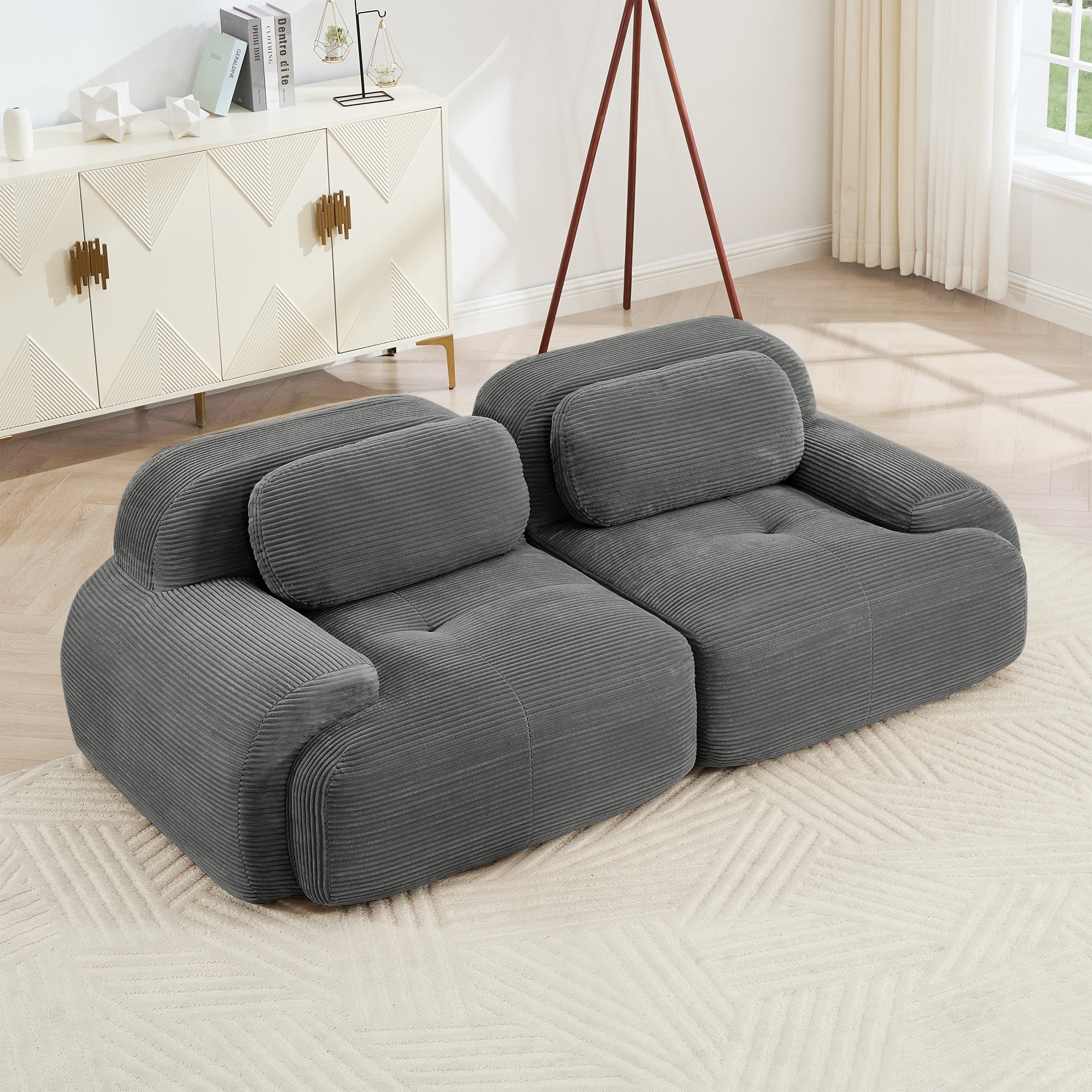 Bodil Curved 82" Sofa