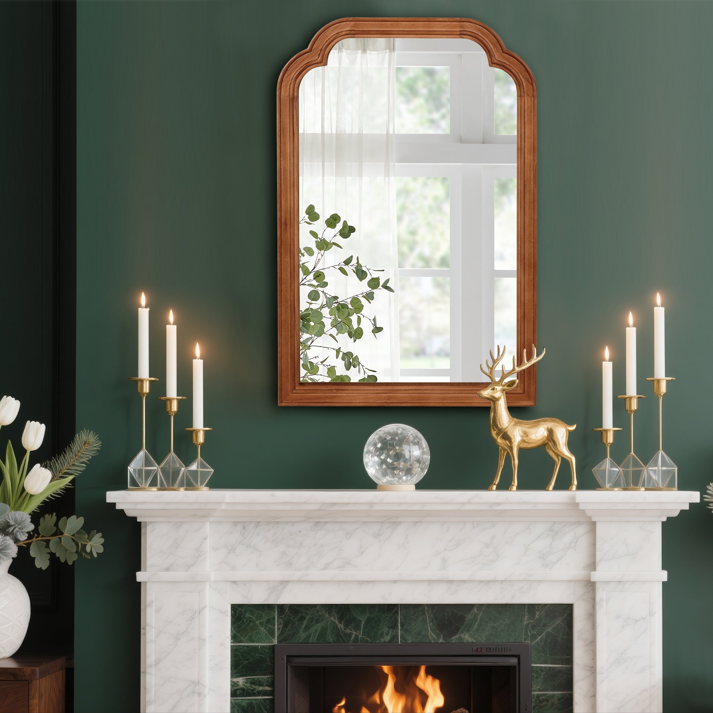 Oona Round Wall Mirror