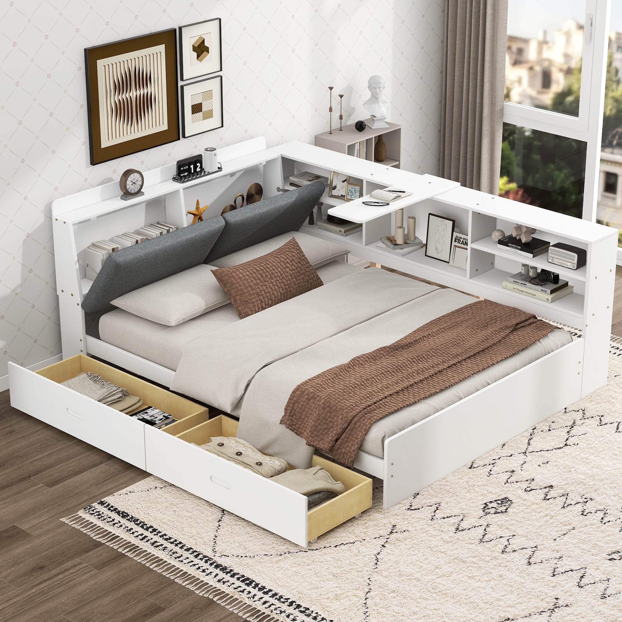 Inga Solid Wood Twin Platform Bed Frame