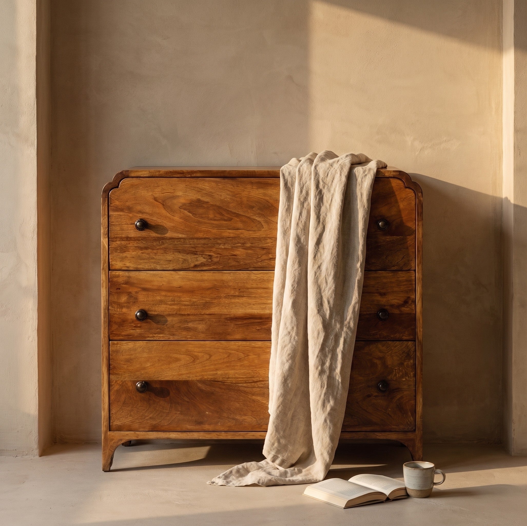 Loke Scalloped Chest of Drawers