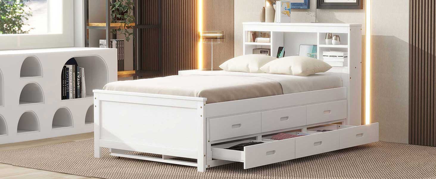 Malin Solid Wood Twin Platform Bed Frame