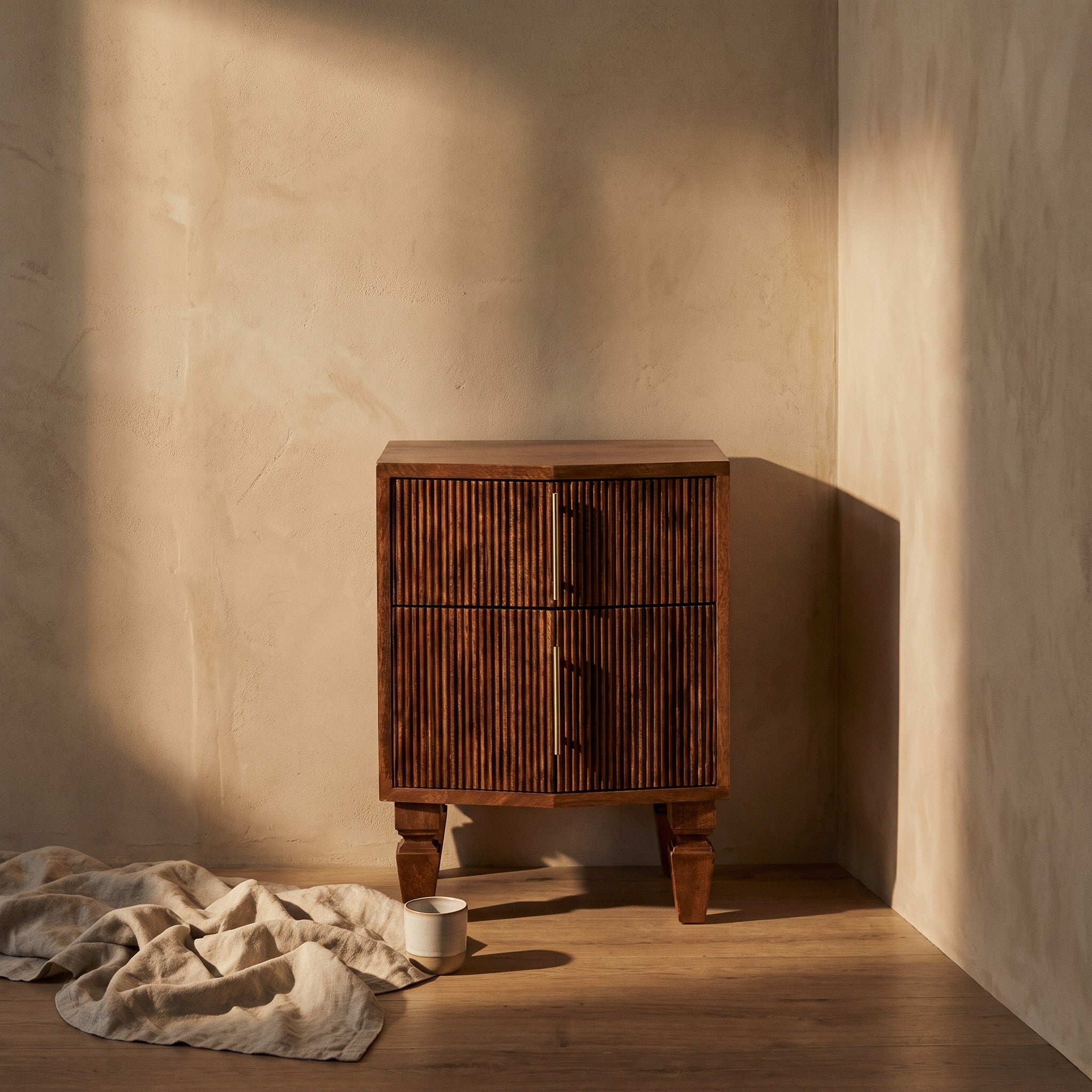 Vibe Solid Wood Nightstand