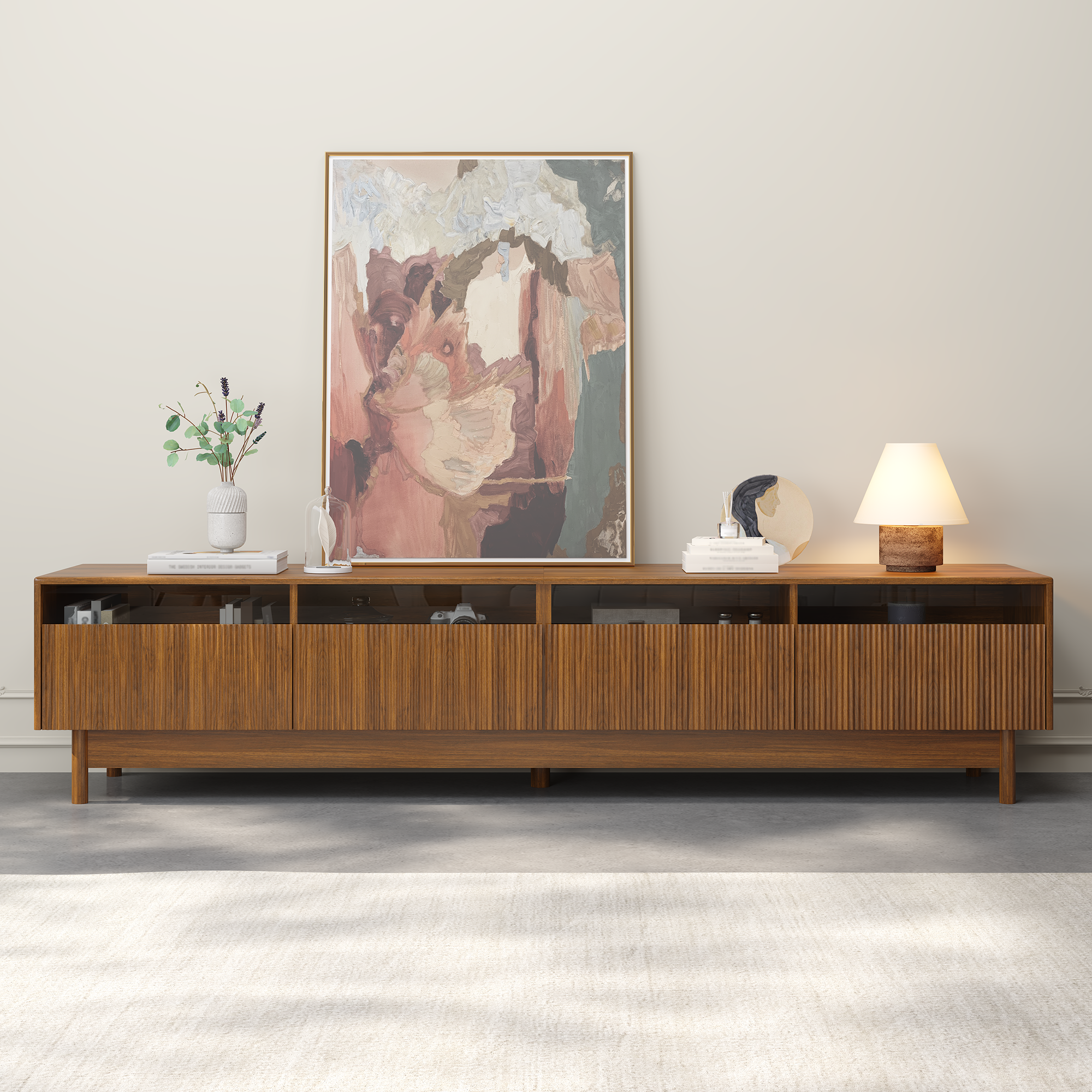 Casper Solid Wood TV Stand