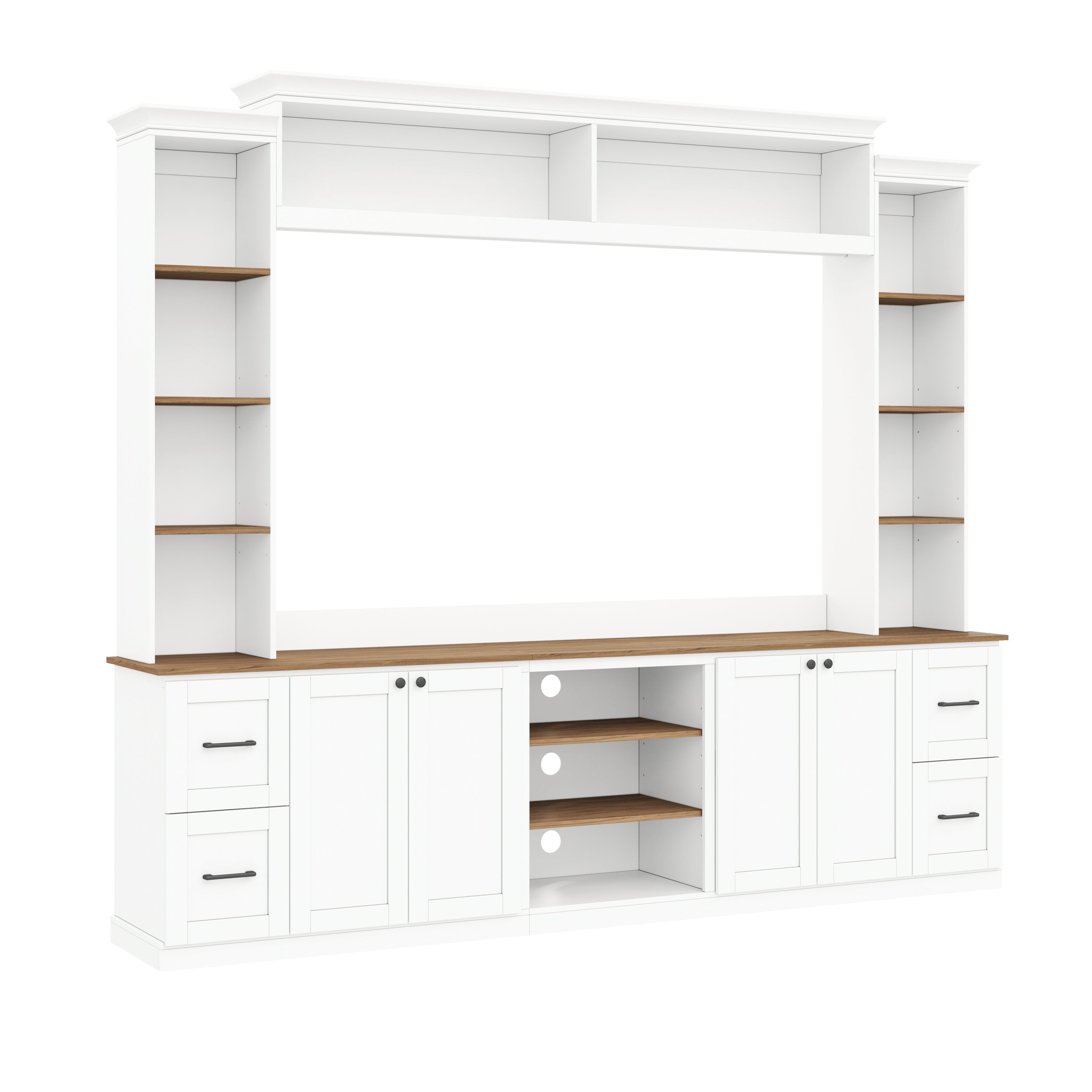 Kari Walnut TV Stand