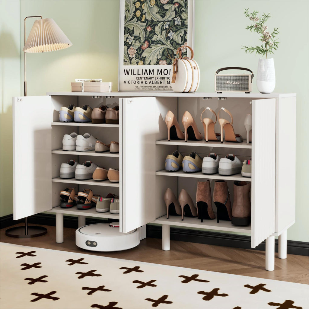 Ove Fluted Solid Wood Cabinet