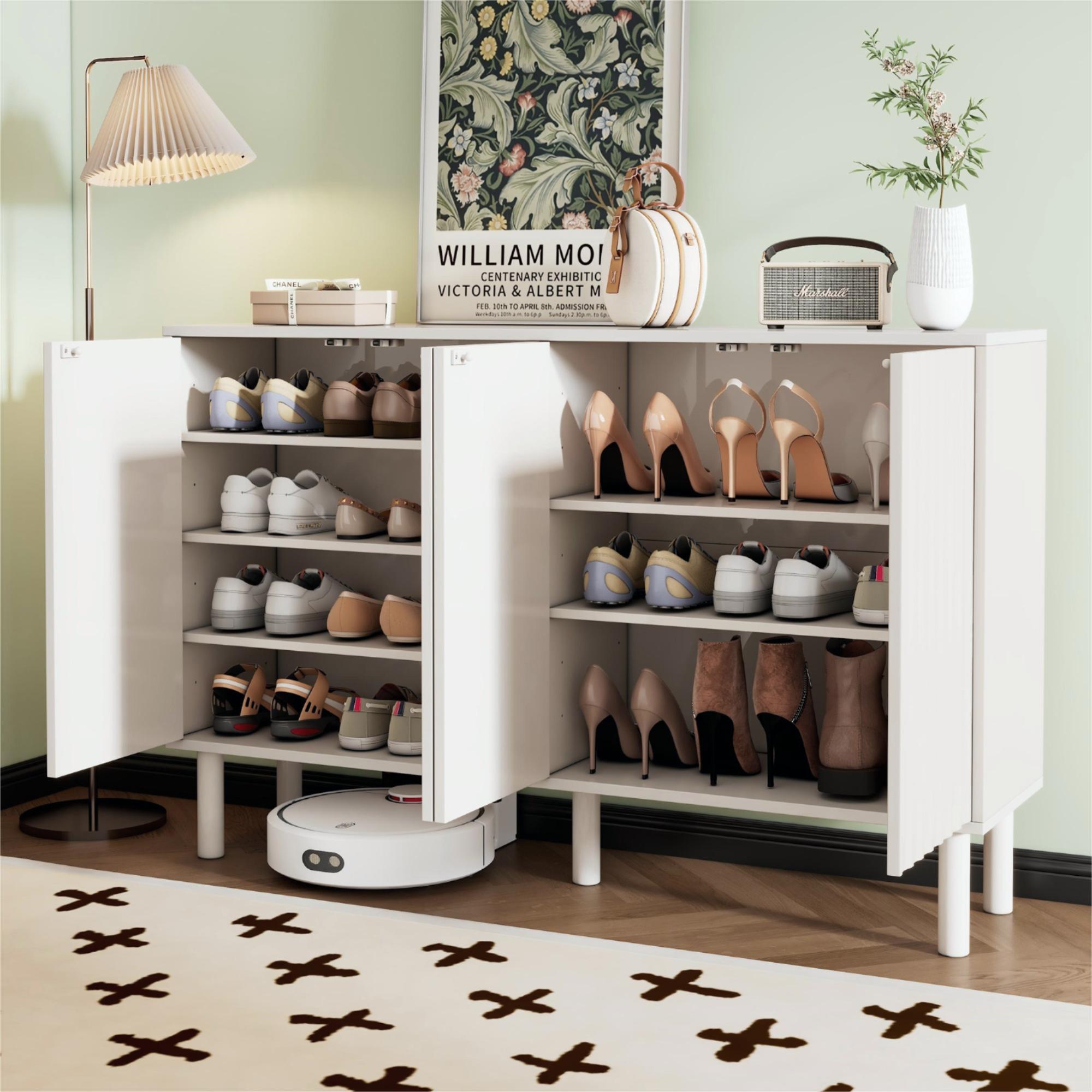 Ove Fluted Solid Wood Cabinet