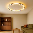 Ronde led-plafondlamp met afstandsbediening