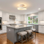 Ronde LED ring plafondlamp voor rustig licht