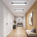 Minimalistische langwerpige LED-plafondlamp