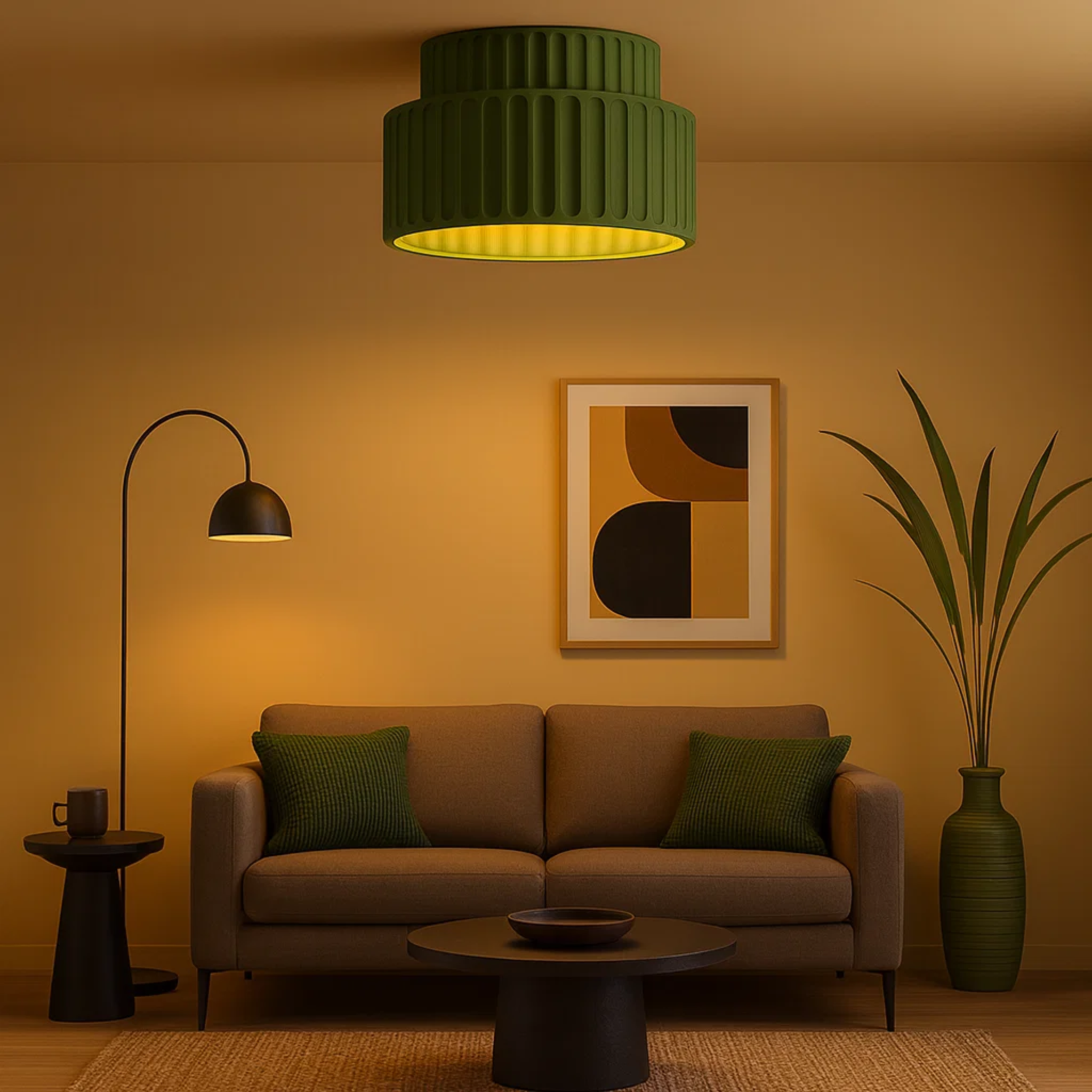 Moderne keramische plafondlamp