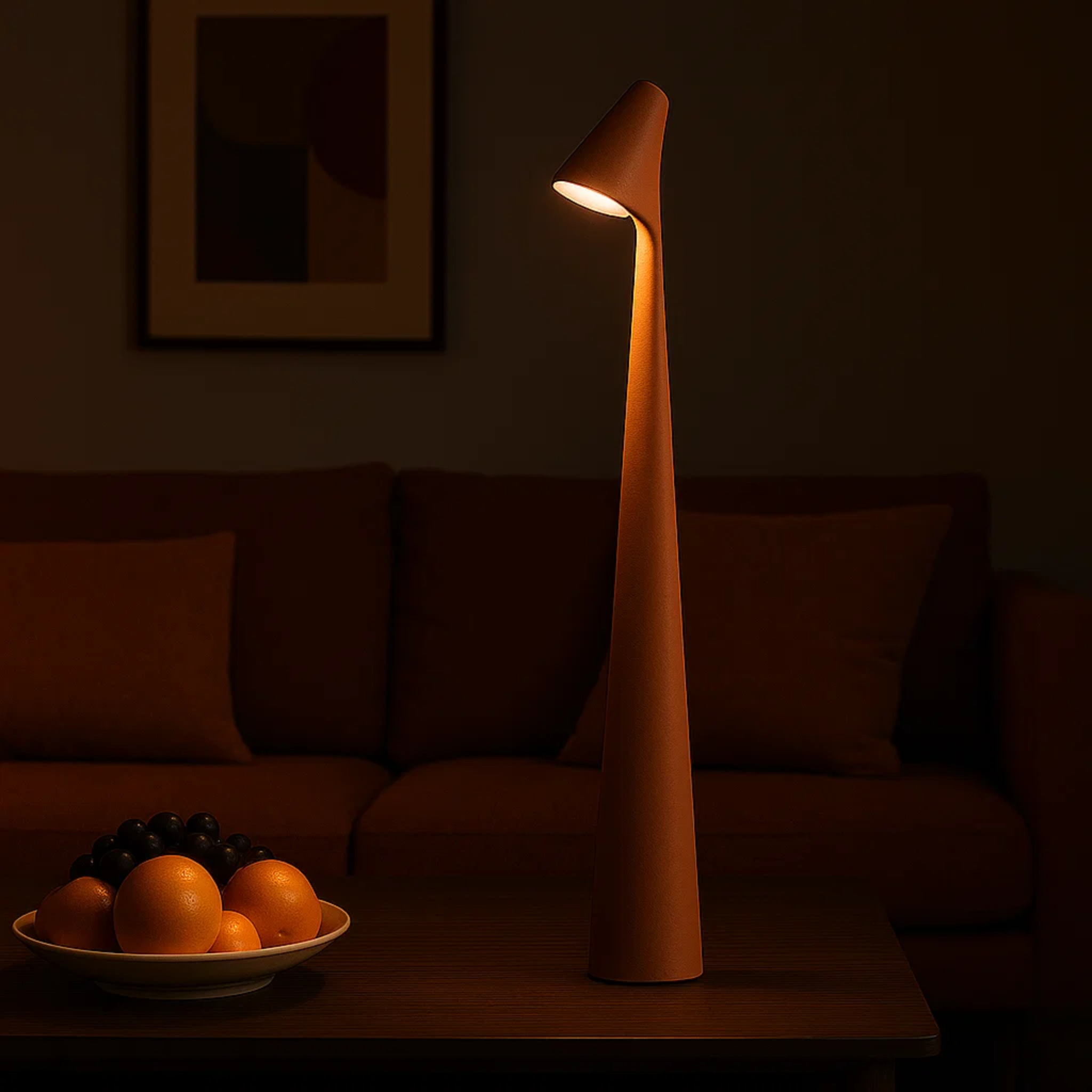 Draadloze slanke tafellamp