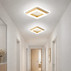 Modern square ceiling lamp with LED