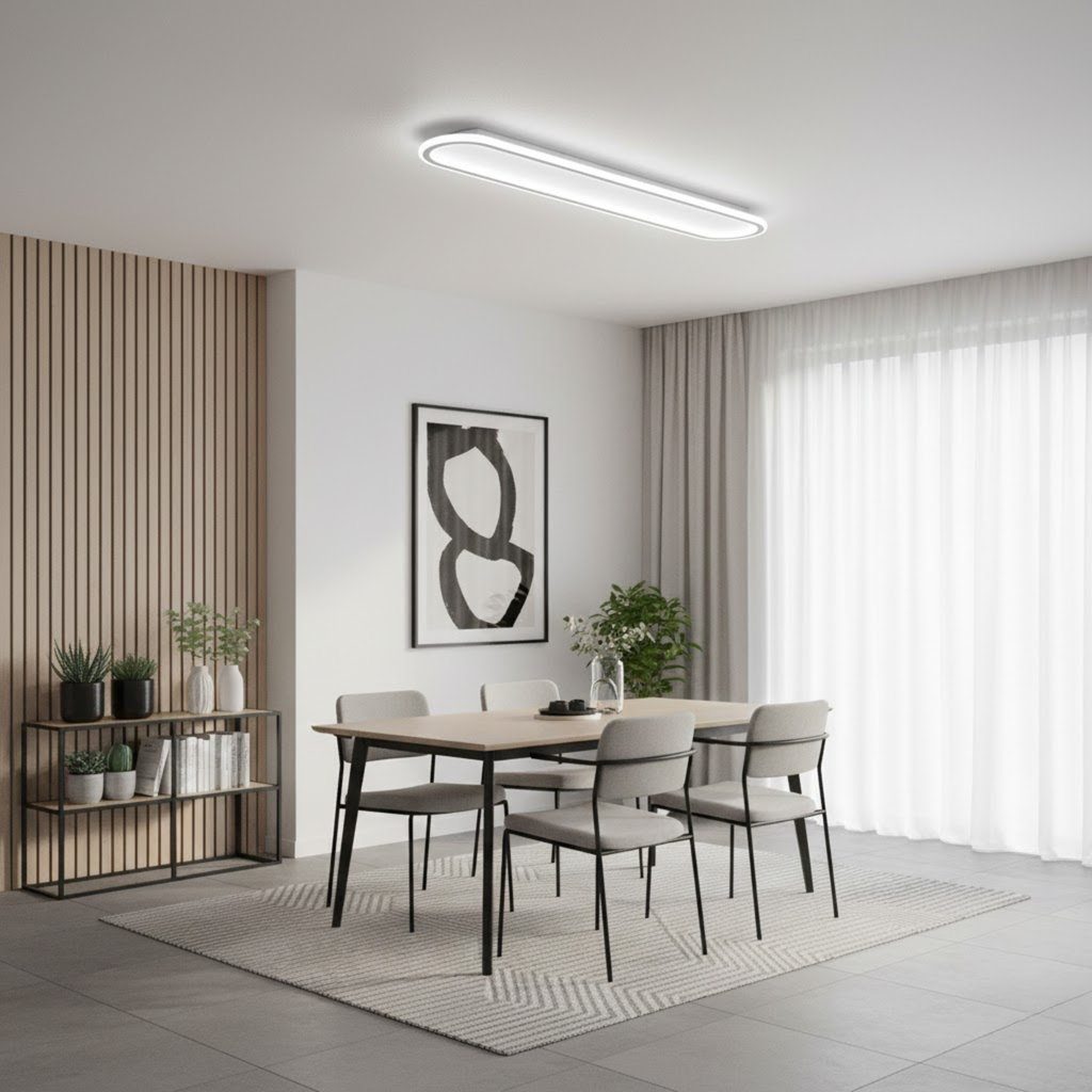 Lampa uasteorainn fada tanaí nua-aimseartha