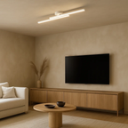 Strakke moderne plafondlamp