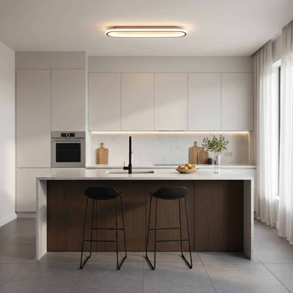 Lampa uasteorainn fada tanaí nua-aimseartha