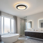 Strakke ring plafondlamp voor een moderne sfeer