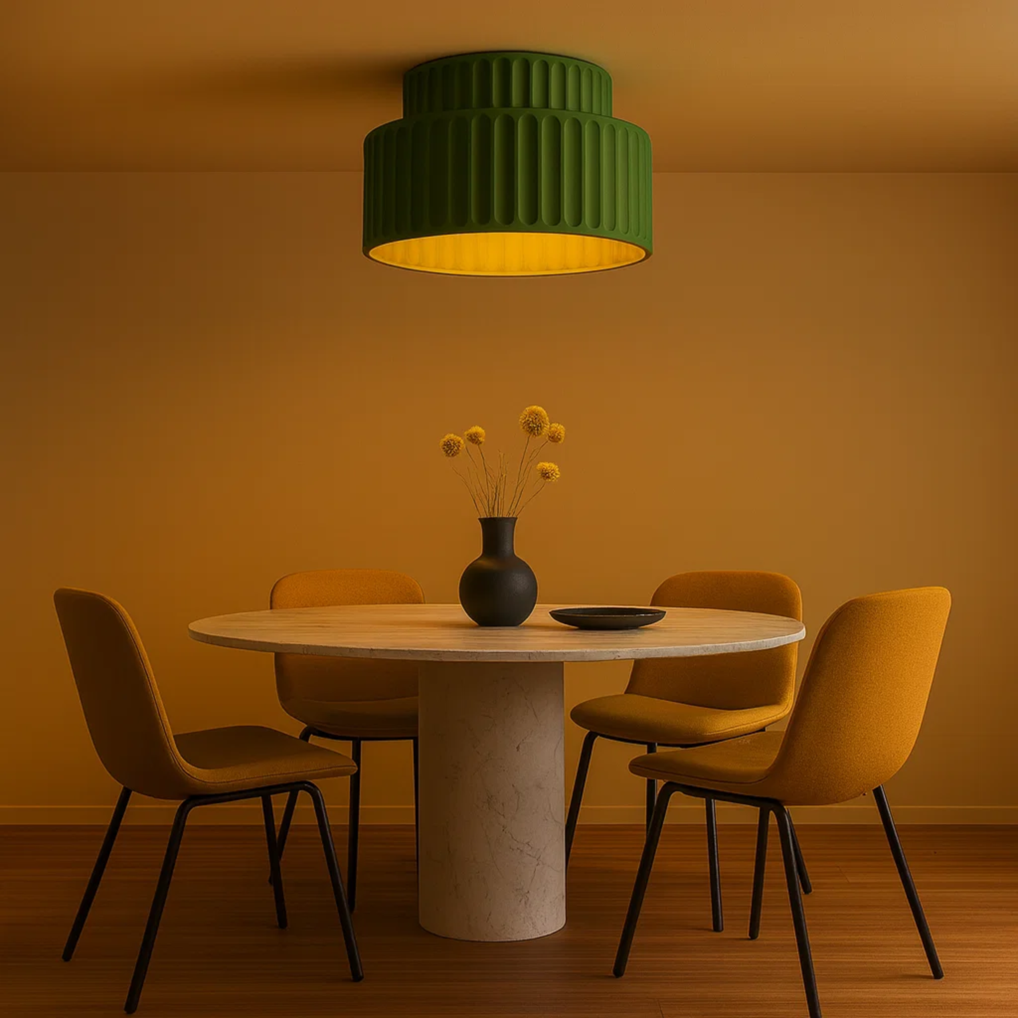 Moderne keramische plafondlamp