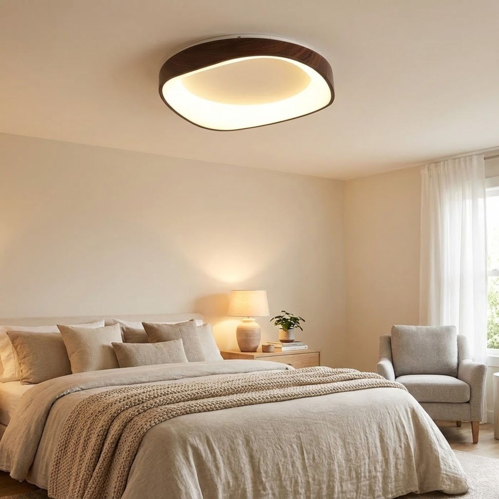 Minimalistische scandinavische plafondlamp