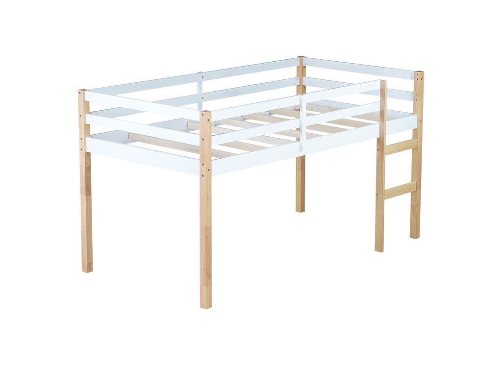Veslemoy Solid Wood Twin Platform Bed Frame