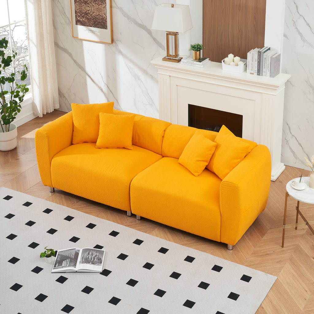 Norna Linen 89" Sofa