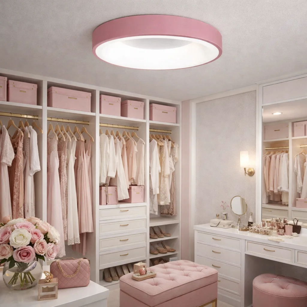 Sfeervolle ronde LED plafondlamp